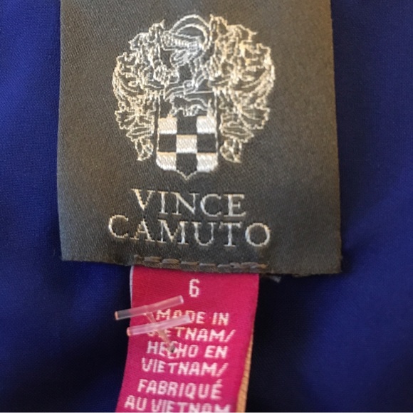 Vince Camuto NWT Elegant Blue Dress 6 - Picture 5 of 5